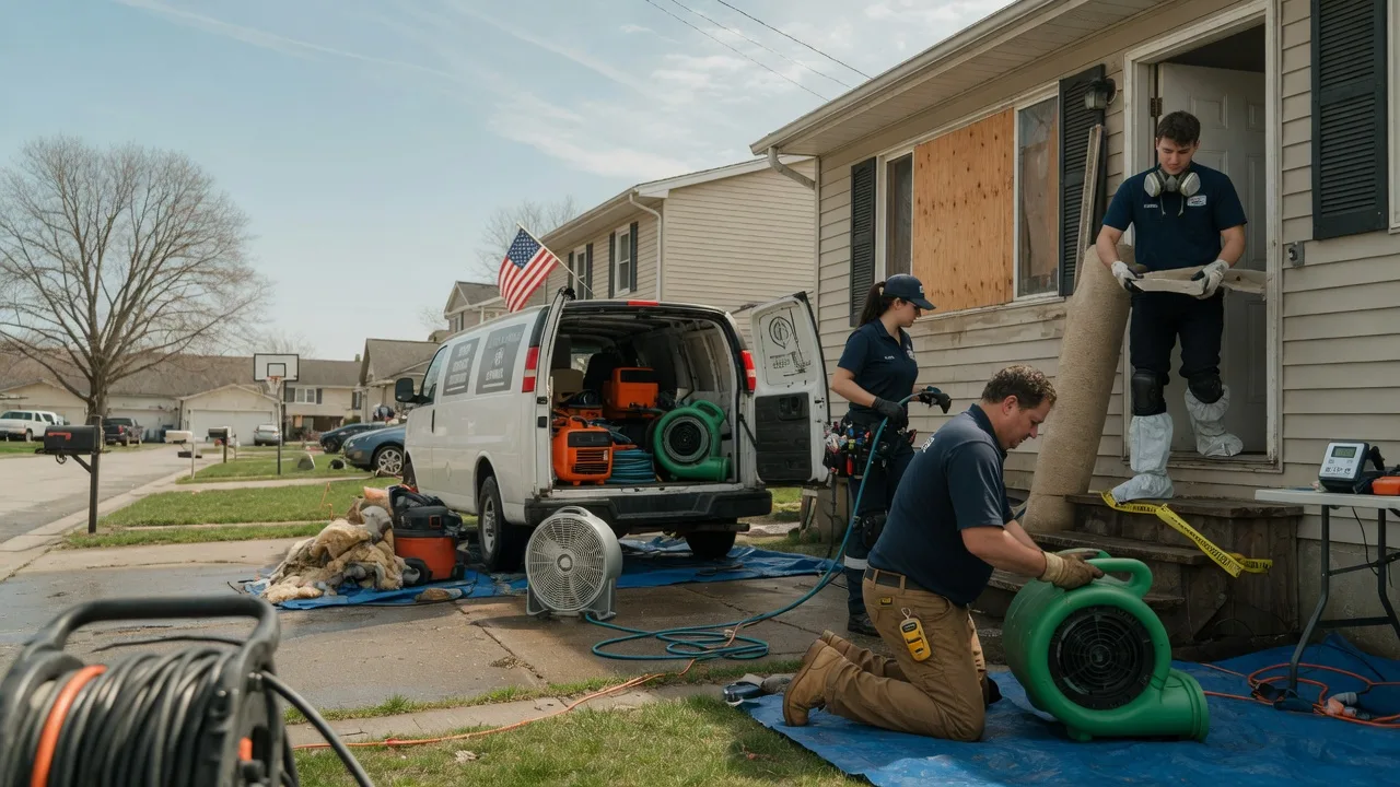 Water Damage Restoration in Rockdale, TX near me